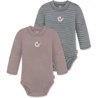 Normani Pijama entero/body 'Tuai' gris / altrosa