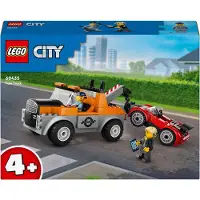 LEGO Camión Grúa y Reparación del Deportivo