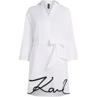 Karl Lagerfeld Vestido negro / blanco