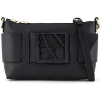 Armani Exchange para mujer. 9429070A87400020 Bolso Básico negro (OSFA), Casual, Poliuretano, outlet 2026.