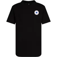Converse Camiseta negro / blanco