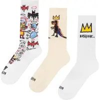 Jimmy Lion Calcetines Largos Athletic Basquiat 3 Pares