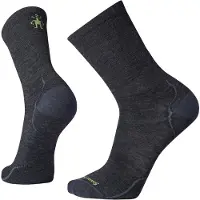 Smartwool - Everyday Anchor Line Crew - Calcetines multifuncionales size 38-41, negro