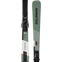 Salomon - Packs (esquí + fijaciones) - S/Max 8 + M10 GW L80 2027 de Titanio - Talla 165 cm - Gris