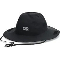Outdoor Research - Seattle Rain Hat - Sombrero size 53-55 cm - S, negro