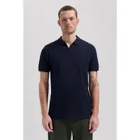 Dstrezzed Ds_bowie V-neck Polo Dk. Navy Talla: M | Polos Outlet | Hombre | Azul