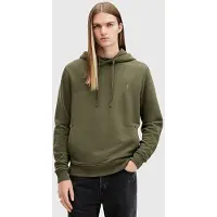 AllSaints Raven Oth Hoody Grange Green Talla: XS | Sudaderas con Capucha Outlet | Hombre | Verde