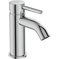 Ideal standard Grifo para lavabo Ceraline, alcance de 100 mm, modelo BC193AA, acabado cromado
