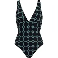 Vivid Traje de baño azul oscuro / verde oscuro