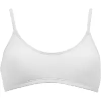 Vivid Top de bikini blanco