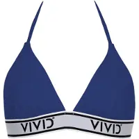 Vivid Top de bikini 'Mix&Match' azul / negro / blanco