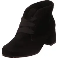 Semler Botas 'Stiefelette Damen M4402 Mira H-Weite Echtleder in schwarz' negro