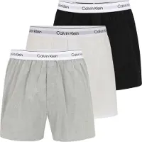 Calvin Klein Underwear Calzoncillo boxer gris / negro / blanco