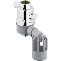 Schlosser Separador de agua JS BA4 con embudo de desagüe, DN15, cromo mate, certificado DVGW