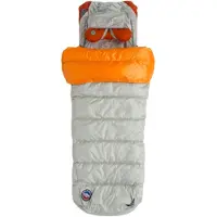 Big Agnes - Lost Ranger 3N1 0 - Saco de dormir de plumas size 198 cm - Long, mercury / tangelo