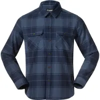 Bergans - Nordmarka Flannel Shirt - Camisa size S, azul