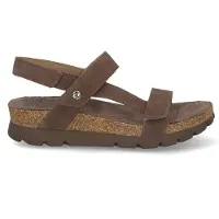 Panama jack - Women's Selma Velour - Sandalias size 39, marrón/beige