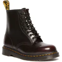 Dr. Martens para mujer. 41773600 Botas 1460 de piel Arcadia en Rojo Cereza (43), Plano, Cordones, Casual, Granate, outlet 2026.