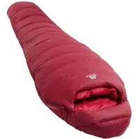 Mountain Equipment - Women's Olympus 650 - Saco de dormir de plumas size Regular - Body Size: 170 cm, rhubarb