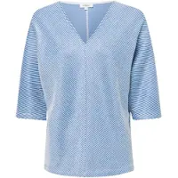 s.Oliver T-shirts Blue Talla: 36 | Blusas Outlet | Mujer | Azul