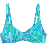 Sunseeker Top de bikini turquesa / azul claro / verde claro / lila