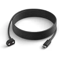 Philips Hue Cable De Alimentación Usb C Negro De 3 Metros Para Cámara Secure