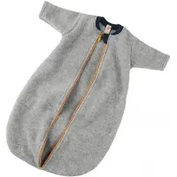 Engel - Baby Sleeping Bag Fleece L/S with Zip - Saco de dormir para bebé size 62/68, gris