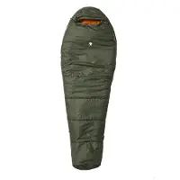 Fjällräven - Abisko Three Seasons - Saco de dormir fibra sintética size up to 185 cm - Regular, verde