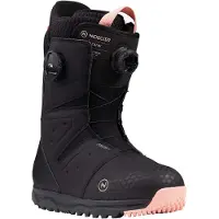 Nidecker - Botas de snowboard mujer - Altai Wms Black para Mujer - Talla 22.5 - Negro