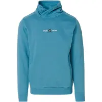 KOROSHI Sudadera azul cielo / negro / blanco