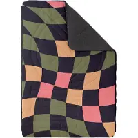 Voited - Sacos de dormir para camping - Fleece Blancket Wavecheck - Caqui