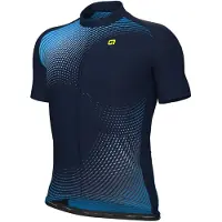 ALÉ - Optical S/S Jersey - Maillot de ciclismo size S, azul