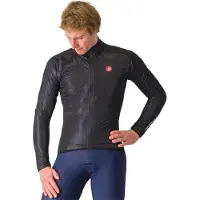 Castelli - Squall Shell Jacket - Chaqueta de ciclismo size S, negro