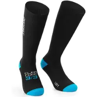 Assos - Ultraz Winter FUGU Socks - Calcetines de ciclismo size 39-42, negro