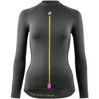 Assos - Women's Spring Fall L/S Skin Layer P1 - Maillot interior de ciclismo size XL/XXL, gris