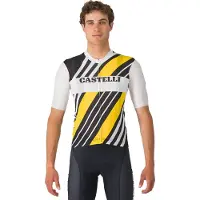 Castelli - Heritage Jersey - Maillot de ciclismo size L, gris