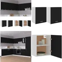 vidaXL Armarios colgantes, 2 unidades, color , 50x31x60 cm, material de madera. - Armario colgante - Armarios colgantes - Armario de cocina - Armarios de cocina
