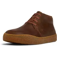 Camper para hombre. K300467-007 Botines de piel Peu Terreno multicolor (46), Plano, Ninguno, Casual, outlet 2026.