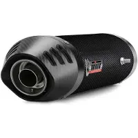 MIVV Silenciador Homologado Slip On Oval Honda Cbr 600 Rr 2003-04 Uh.019.lec