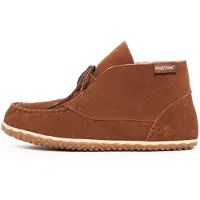 Minnetonka Botas con cordones 'Torrey' marrón