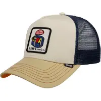 Djinns Gorra 'Do Nothing' beige / navy / rojo