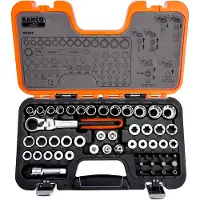 Bahco Juego De Llaves De Carraca Con Puntas Y Vasos S530t 10-24 Mm 53 Piezas