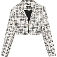 NAEMI Blazer negro / blanco