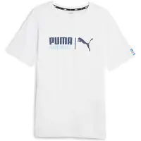 Puma Camiseta funcional azul oscuro / blanco