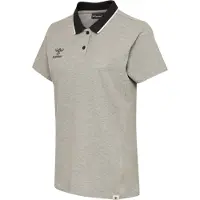 Hummel Camiseta funcional 'Move' gris moteado / negro / blanco