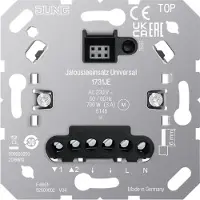 JUNG Rejilla de ventilación universal para persianas, con entrada lateral, 230V, 700W, 1 unidad.