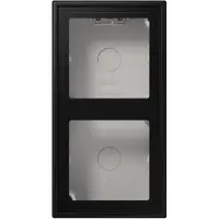 JUNG , tapa de empotrar con marco, para interruptor de dos vías, modelo LS582ASWM