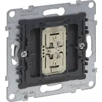Legrand 765049 SEANO, regulador de intensidad universal para interruptores, 150W, con conexión neutra