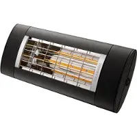 Etherma : Radiador infrarrojo de 2 kW, tecnología nano-antracita, protección IP44