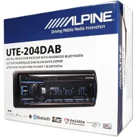 Alpine Radio Con Pantalla Para Coche Ute-200bt